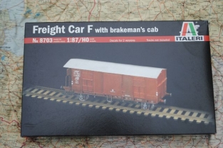 Italeri 8703  Freight Car F with brakeman's cab